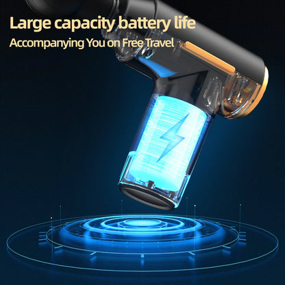 Pistolet de Massage Portable ; NOIR