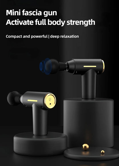 Pistolet de Massage Portable ; NOIR